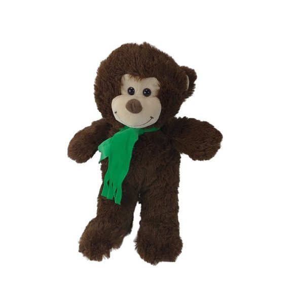 Impact Merchandise Teddy Bear Plush 16" W/Green Scarf  Stuffed Animal - Picture 2 of 6